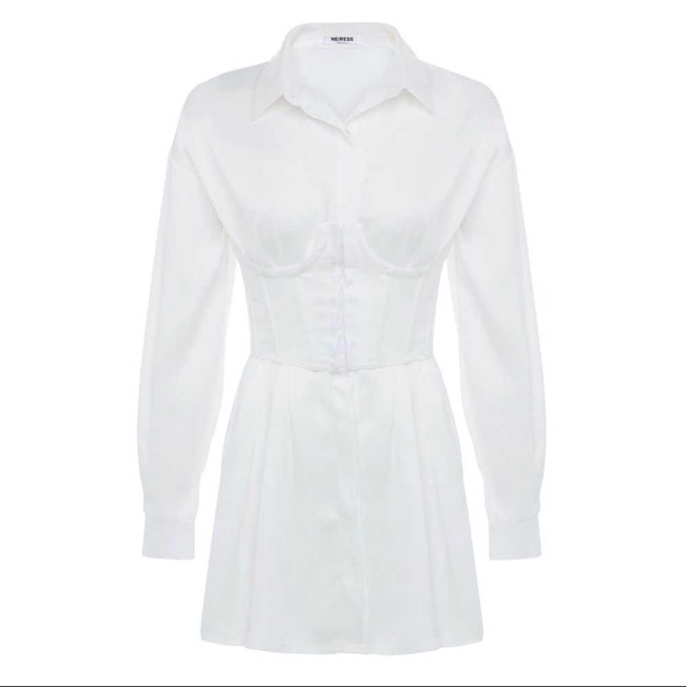 Corset Shirt Dress